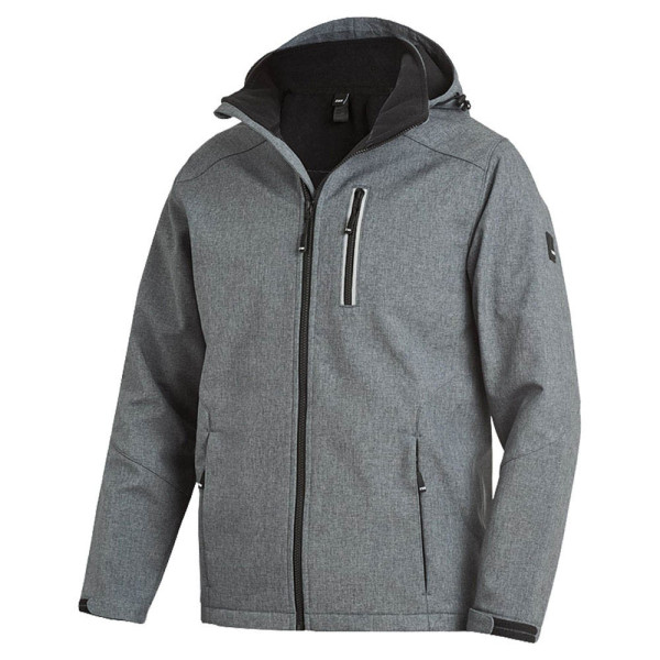 4030646300475 - Herren Softshelljacke TORBEN grau Größe S