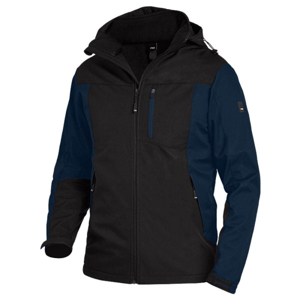 4030646305234 - Herren Softshelljacke JANNIK marineblau schwarz Größe XS