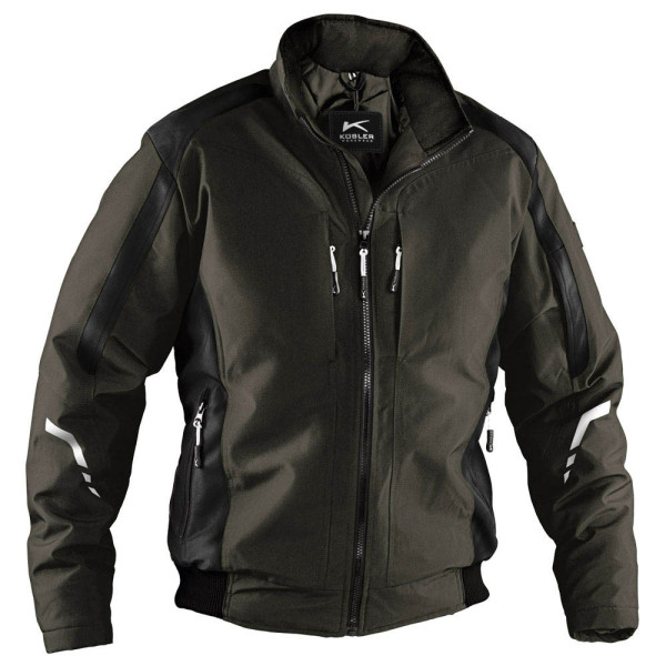 4053813242378 - Kübler Workwear - Kübler Wetterblouson oliv schwarz Gr 4XL - grün