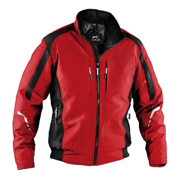 4053813379661 - Kübler Workwear - Kübler Wetterblouson mittelrot schwarz Gr m - rot