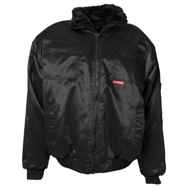 4030913334646 - Planam - Gletscher Piloten Jacke Outdoor schwarz Größe xxxl - schwarz