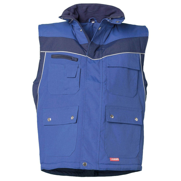 4030913906232 - unisex Winterweste PLALINE blau Größe M 4030913906232 Planam