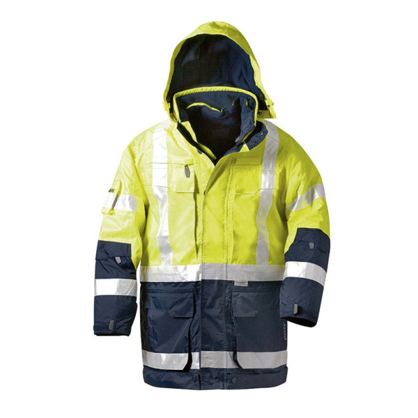 4025888166026 - - jekyll 3-in-1 Warnschutz-Parka ® en 471 3 en 343 3 Gelb Marine GrXXXL