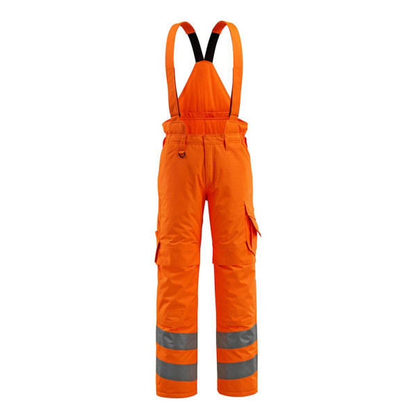 5711074338085 - unisex Warnschutz-Latzhose Ashford  fluororange Größe 4XL