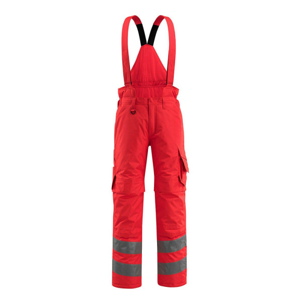 5711074338405 - unisex Warnschutzhose Ashford rot Größe L 5711074338405 MASCOT