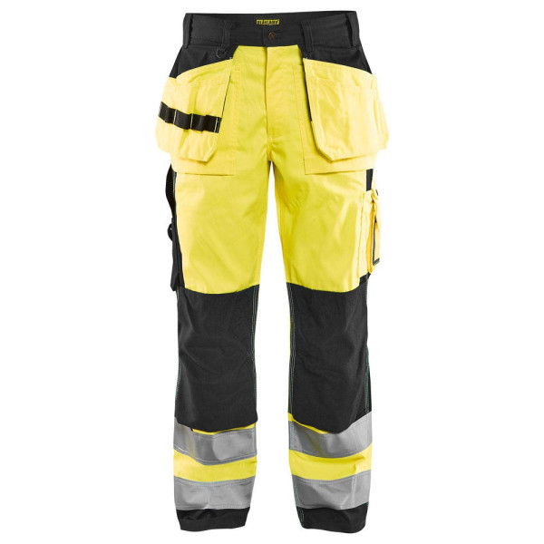 7330509338698 - BLAKLÄDER® unisex Warnschutzhose HIGH-VIS 1533 gelb schwarz Größe 44