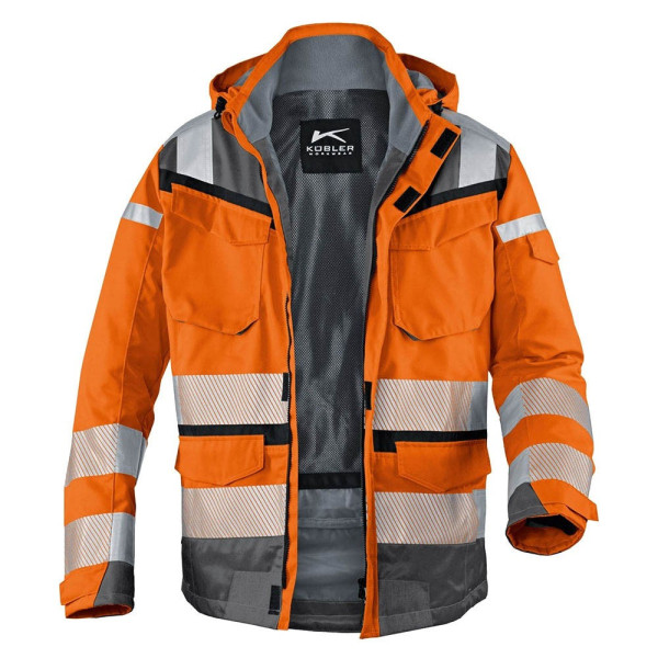 4053813369815 - unisex Warnjacke REFLECTIQ orange Größe XL 4053813369815 Kübler