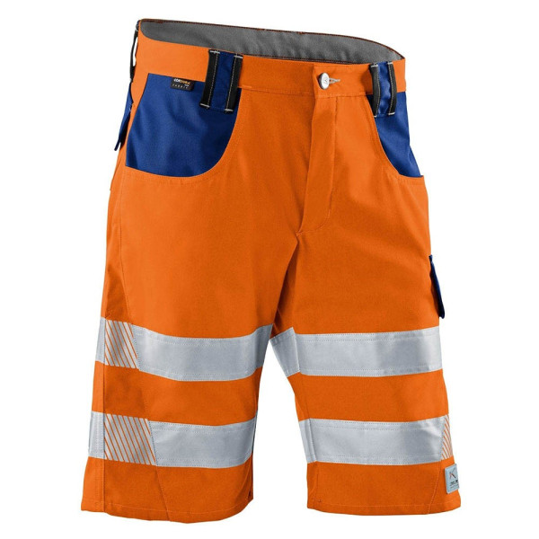 4053813374635 - Kübler Workwear - Kübler Reflectiq Shorts psa 2 warnorange kblblau Gr 44 - orange