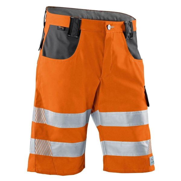 4053813374963 - Kübler Workwear - Kübler Reflectiq Shorts psa 2 warnorange anthrazit Gr 62 - orange