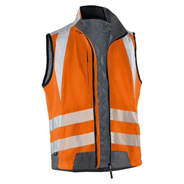 4053813376042 - unisex Warnweste REFLECTIQ orange Größe XS 4053813376042 Kübler