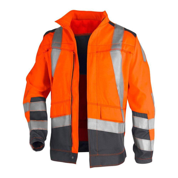 4043849624187 - Kübler Workwear - Kübler Safety 7 Jacke psa 3 warnorange anthrazit Gr 64 - orange