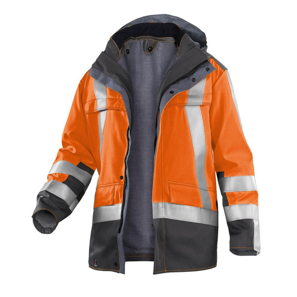 4043849640033 - Kübler Workwear - Kübler Safety 8 Parka psa 3 warnorange anthrazit Gr xxl - orange