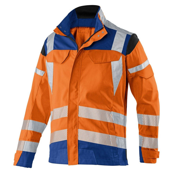 4053813368122 - Kübler Workwear - Kübler Reflectiq Jacke psa 2 warnorange kblblau Gr 102 - orange