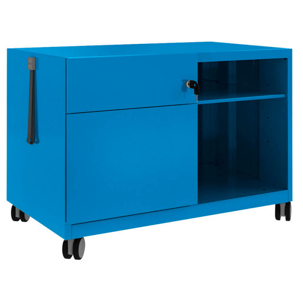 5020073787061 - BISLEY Note™ Caddy Rollcontainer blau 2 Auszüge 800 x 490 x 563 cm