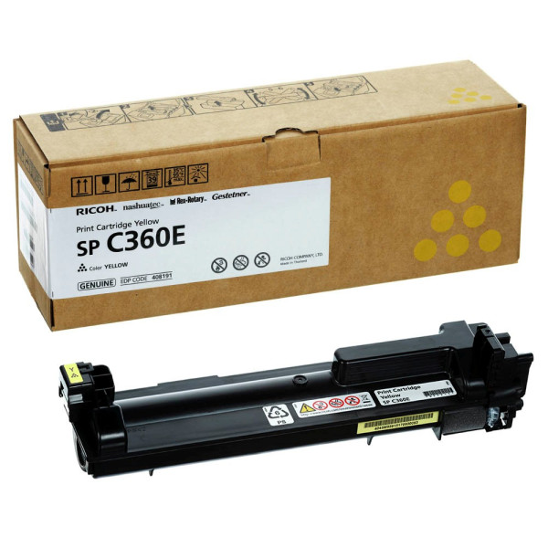 4961311920226 - 408191 Toner SP C360E yellow   408191   1500 Seiten 408191 4961311920226