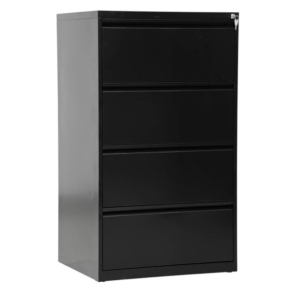 4260090172346 - Hängeregistraturschrank schwarz schwarz 4 Schubladen 4260090172346 100325