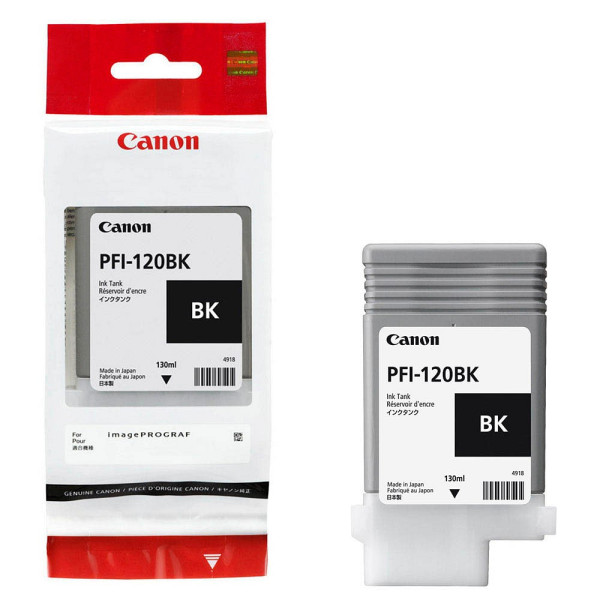 Canon Druckerpatrone PFI-120BK (2885C001) schwarz - Bürobedarf