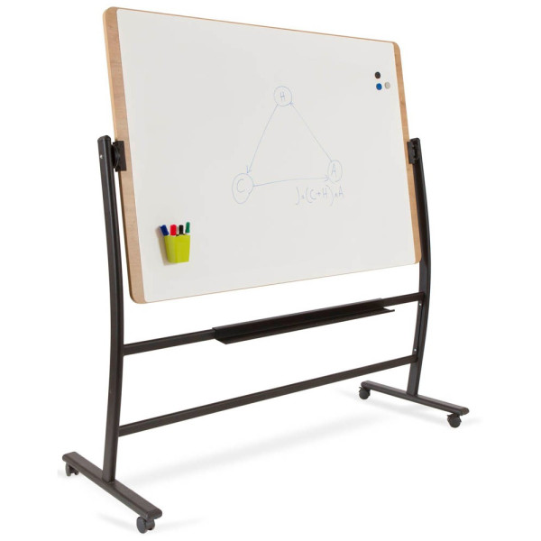 0084279511580 - mobiles Whiteboard Natural 1500 x 1000 cm weiß lackierter Stahl