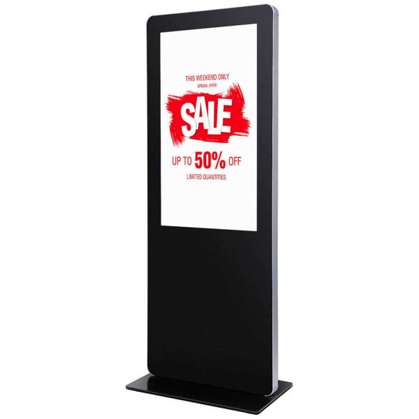 8596052062032 - Digitales Totem abgerundet Infostele mit LED-Display 1080 cm (43 Zoll)