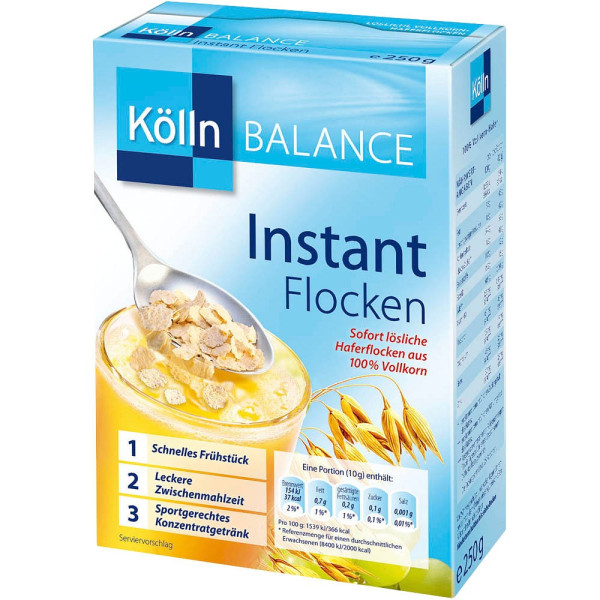 4000540000405 - BALANCE Instant Flocken Haferflocken 4000540000405 250 Gramm