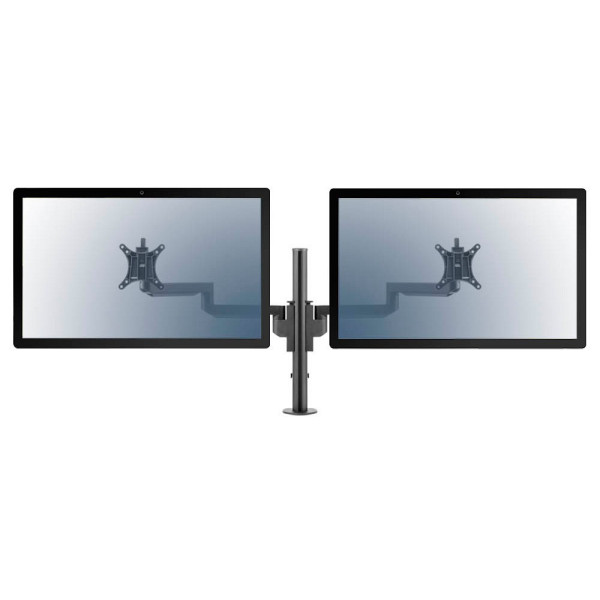 8719747101056 - Monitorarm BakkerElkhuizen Filex Galaxy Modular Dual für 2 Displays bis 12 kg höhen-& tiefenverstellbar dreh-& neigbar mit Tischklemme schwarz