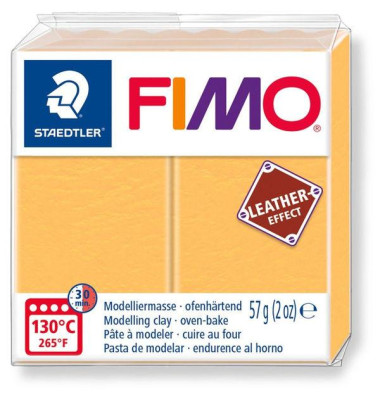 FIMO Mod.masse Fimo leather effect safra