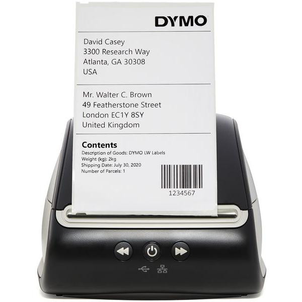 3026981127250 - DYMO LabelWriter 5XL Etikettendrucker | automatische Etikettenerkennung | druckt extrabreite Versandetiketten von Amazon DHL und mehr | ideal für E-Commerce | EU-Stecker