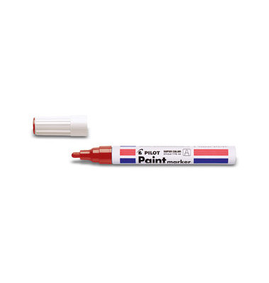 Lackmarker SUPER COLOR, SC-PM-R, Stift, rot, 2mm Rundspitze