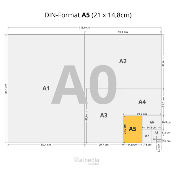 4021068156016 - Systemplaner Standard Lederimitat für Format A5