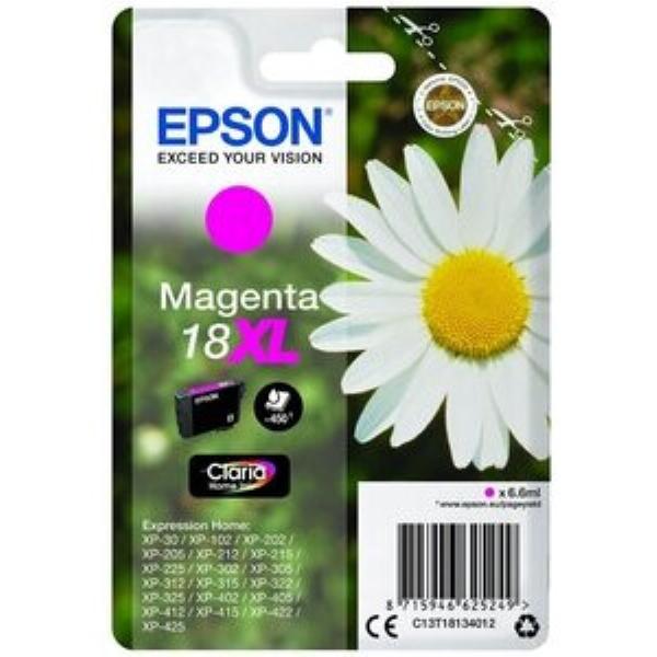 8715946625249 - Tintenpatrone Tintenstrahldrucker Verbrauchsmittelgruppe 18XL Ausführung der Farbe magenta Inhalt 66 ml - Epson