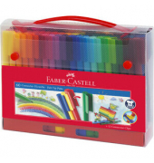 FABER-CASTELL Connector Filzstifte farbsortiert