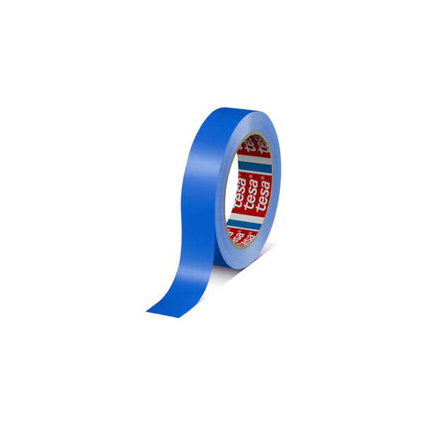 4042448603555 - Packband PVC fest haftend dennoch ablösbar 25 mm x 66 m blau 4042448603555 Tesa