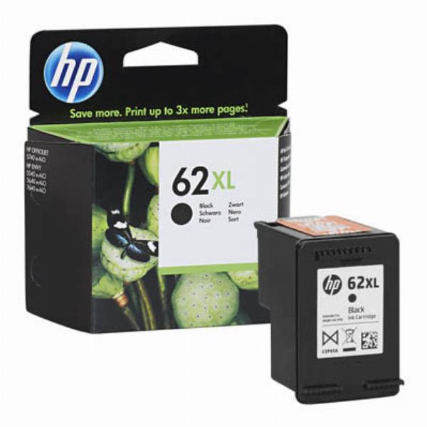 0888793376744 - Hewlett Packard Tintenpatrone Nr 62XL C2P05AE Schwarz (ca 600 Seiten) C2P05AE