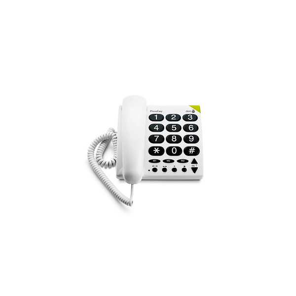 weiß Bürobedarf 311c Telefon Thüringen PhoneEasy - DORO