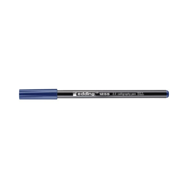 4004764926329 - Faserschreiber calligraphy pen 4-125520-017 stahlblau 2 mm