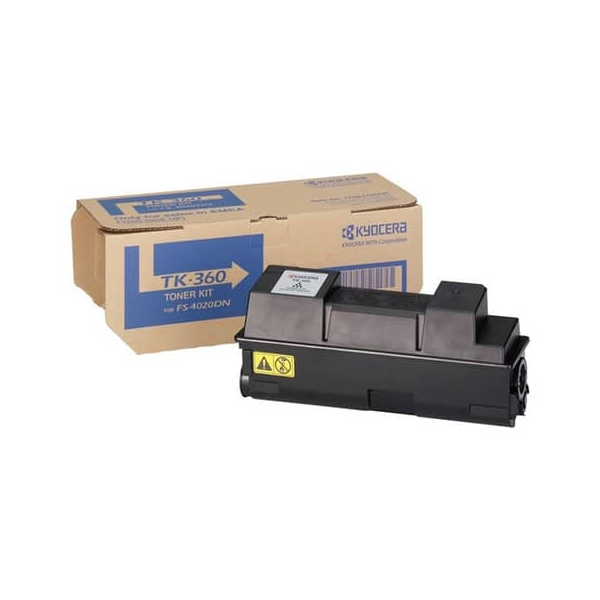 0632983013823 - Toner TK-360 - Schwarz - Kapazität 20000 Seiten (1T02J20EU0)