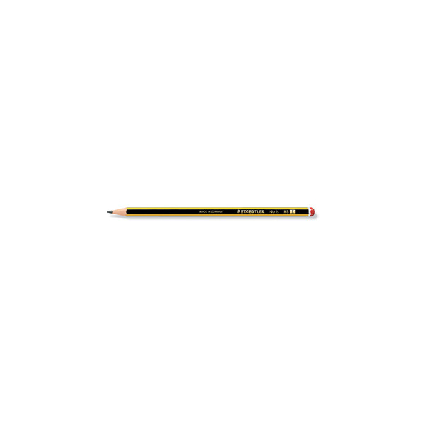 4007817105047 - STAEDTLER Noris 120 Bleistifte HB schwarz gelb 12 St (NORIS120-2)