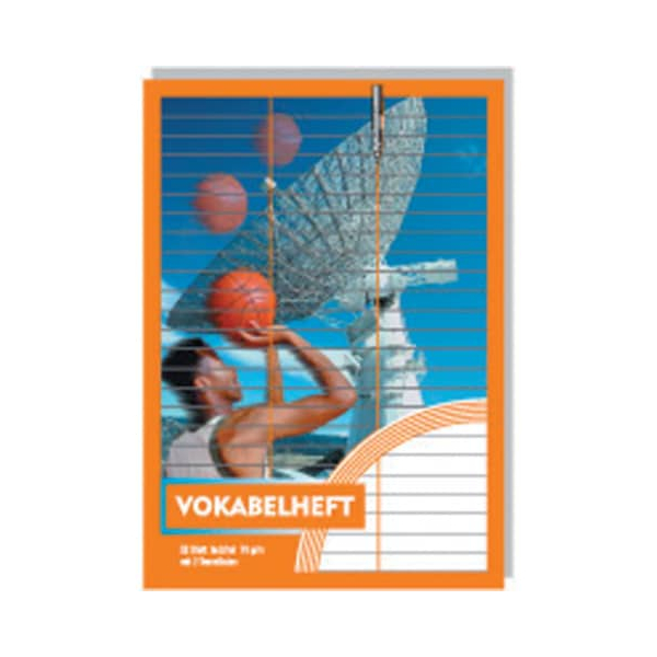 4019333024092 - Vokabelheft 2409 Lineatur 54   liniert   3 Spalten A5 70g orange 32 Blatt   64 Seiten 4019333024092 Penig