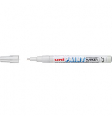 Lackmarker PX21, 182101, Stift, weiß, 1-1,5mm Rundspitze