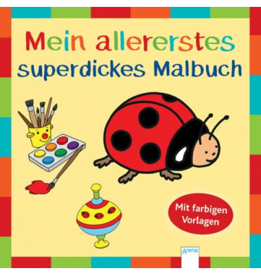 ARENA 70964-2 Mein allererstes Malbuch