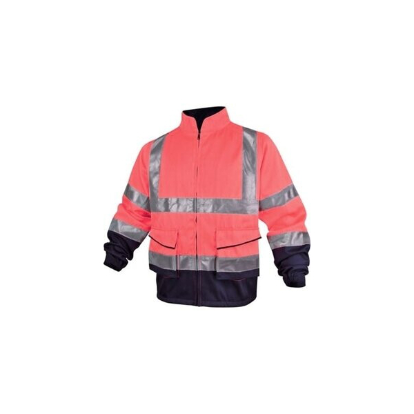 3295249215637 - Arbeitsjacke PHVE2 Mehrweg Größe M neonorangemarineblau 3295249215637 DELTA PLUS PHVE2OMTM