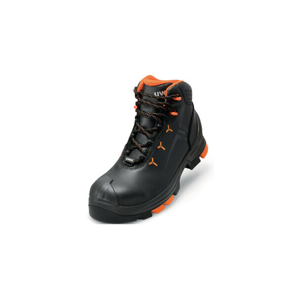 4031101609812 - uvex 2 6503250 ESD Sicherheitsstiefel S3 Schuhgröße (EU) 50 Orange Schwarz 1 Paar