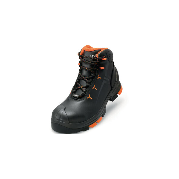 4031101609829 - uvex 2 6503251 ESD Sicherheitsstiefel S3 Schuhgröße (EU) 51 Orange Schwarz 1 Paar