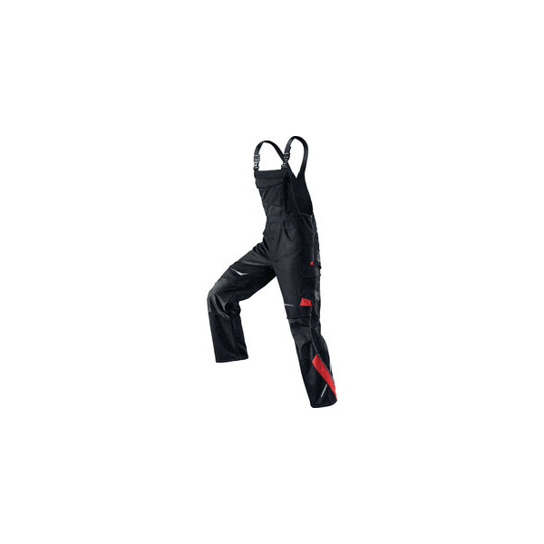 4053813221595 - Kubler - Kübler Arbeitshose Latzhose Pulsschlag 3324 5353 9955 schwarz rot Gr 28