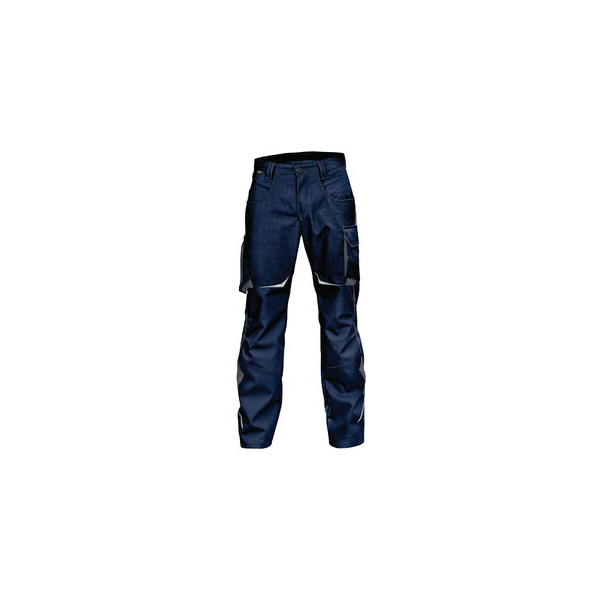 4053813266022 - Kübler Workwear - Kübler Pulsschlag Hose dunkelblau anthrazit Gr 44 - blau