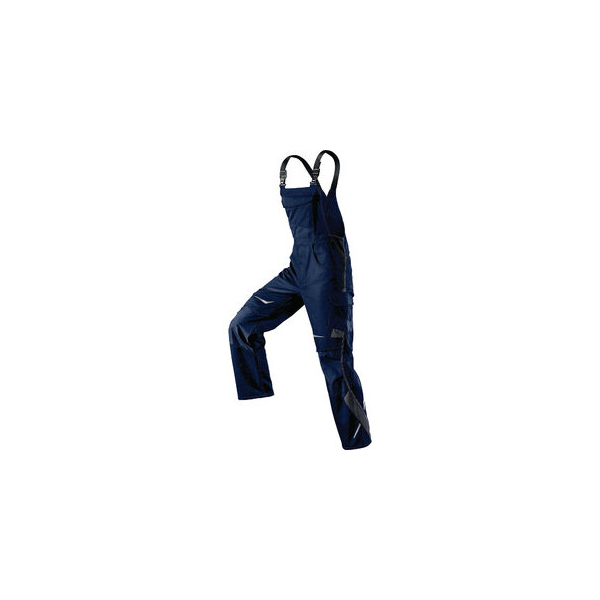 4053813267524 - Kübler Workwear - Kübler Pulsschlag Latzhose dunkelblau anthrazit Gr 40 - blau