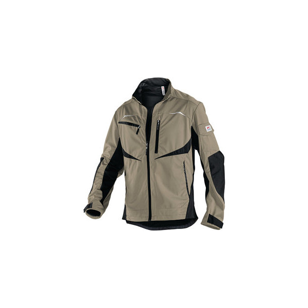 4053813283920 -  Arbeitsjacke PRACTIQ PES Größe XS sandbraunschwarz 4053813283920 KÜBLER WORKWEAR 1351 5227-2599 XS