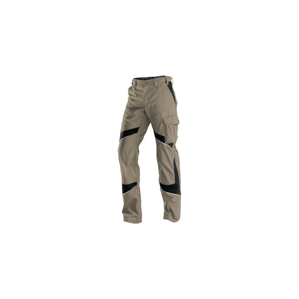 4053813361246 - Kübler Workwear - Kübler Arbeitshose Damenbundhose activiq 2550 5365 2599 sandbraun schwarz Gr 38