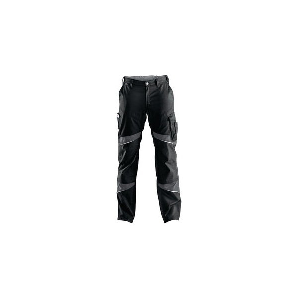 4053813380452 - Kübler Workwear - Kübler Activiq Hose high schwarz anthrazit Gr 52 - Schwarz