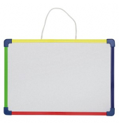 Whiteboard MAULfun, 6281699, 58,5x38,5cm, kunststoffbeschichtet, Kunststoffrahmen